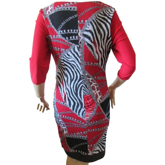 PICADILLY Jersey Stretch Dress Women's Medium - Picture 2 of 2